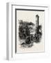 The Bridge of Orthez, the Pyrenees, France, 19th Century-null-Framed Giclee Print