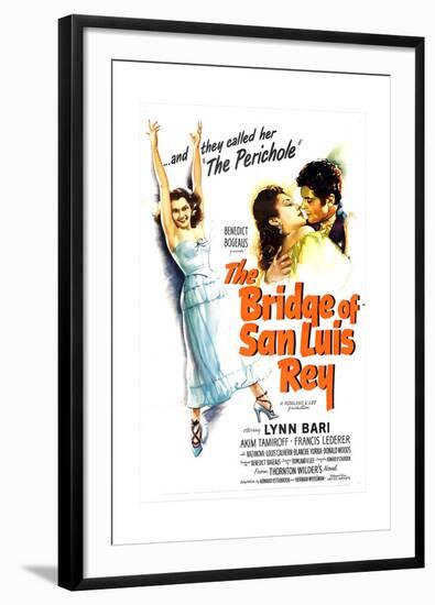 The Bridge of San Luis Rey, Lynn Bari, Francis Lederer, 1944-null-Framed Premium Giclee Print