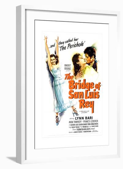 The Bridge of San Luis Rey, Lynn Bari, Francis Lederer, 1944-null-Framed Art Print