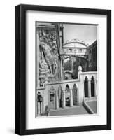 The Bridge of Sighs and Doge's Palace, Venice, 1937-Martin Hurlimann-Framed Giclee Print