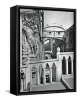 The Bridge of Sighs and Doge's Palace, Venice, 1937-Martin Hurlimann-Framed Stretched Canvas