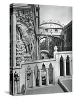 The Bridge of Sighs and Doge's Palace, Venice, 1937-Martin Hurlimann-Stretched Canvas