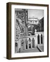 The Bridge of Sighs and Doge's Palace, Venice, 1937-Martin Hurlimann-Framed Giclee Print