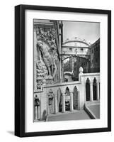 The Bridge of Sighs and Doge's Palace, Venice, 1937-Martin Hurlimann-Framed Giclee Print