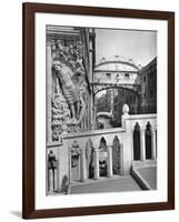 The Bridge of Sighs and Doge's Palace, Venice, 1937-Martin Hurlimann-Framed Giclee Print