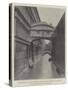 The Bridge of Sighs at Venice, Showing the Library on the Left and the Old Prison on the Right-null-Stretched Canvas