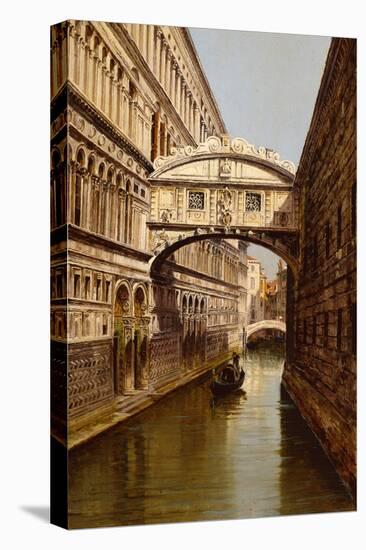 The Bridge of Sighs by Brandeis-Antonietta Brandeis-Stretched Canvas