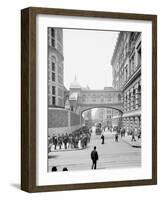 The Bridge of Sighs, New York-null-Framed Photo