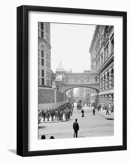 The Bridge of Sighs, New York-null-Framed Photo