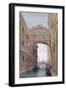 The Bridge of Sighs, Venice, engraved by Lefevre-Giovanni Pividor-Framed Giclee Print