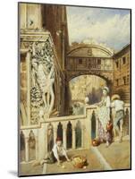 The Bridge of Sighs, Venice-Myles Birket Foster-Mounted Giclee Print