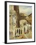 The Bridge of Sighs, Venice-Myles Birket Foster-Framed Giclee Print