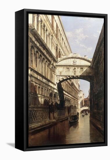 The Bridge of Sighs-Antonietta Brandeis-Framed Stretched Canvas