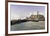 The Bridge of the Old Langebro, Copenhagen-Fritz Stahr Olsen-Framed Giclee Print