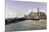 The Bridge of the Old Langebro, Copenhagen-Fritz Stahr Olsen-Mounted Giclee Print