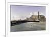 The Bridge of the Old Langebro, Copenhagen-Fritz Stahr Olsen-Framed Premium Giclee Print