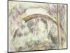 The Bridge of Trois-Sautets, c.1906-Paul Cézanne-Mounted Giclee Print