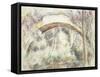 The Bridge of Trois-Sautets, c.1906-Paul Cézanne-Framed Stretched Canvas