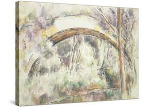 The Bridge of Trois-Sautets, c.1906-Paul Cézanne-Stretched Canvas