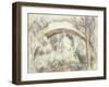 The Bridge of Trois-Sautets, c.1906-Paul Cézanne-Framed Giclee Print