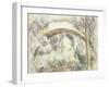 The Bridge of Trois-Sautets, c.1906-Paul Cézanne-Framed Giclee Print