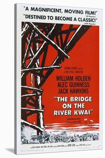 The Bridge On the River Kwai, 1957, Directed by David Lean-null-Stretched Canvas