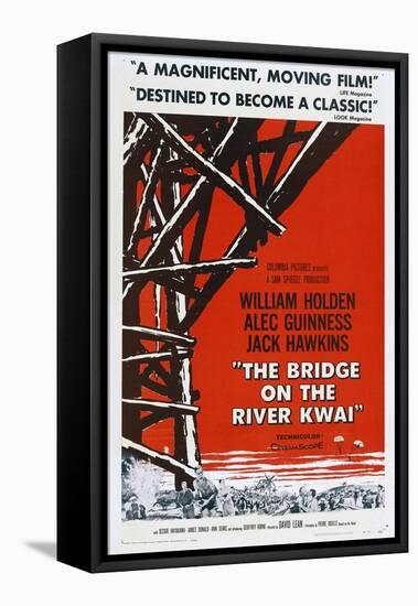 The Bridge On the River Kwai, 1957, Directed by David Lean-null-Framed Stretched Canvas