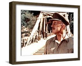 The Bridge On The River Kwai, Alec Guinness, 1957-null-Framed Photo