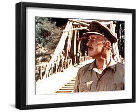 The Bridge On The River Kwai, Alec Guinness, 1957-null-Framed Photo