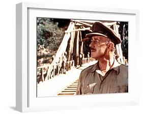 The Bridge On The River Kwai, Alec Guinness, 1957-null-Framed Photo