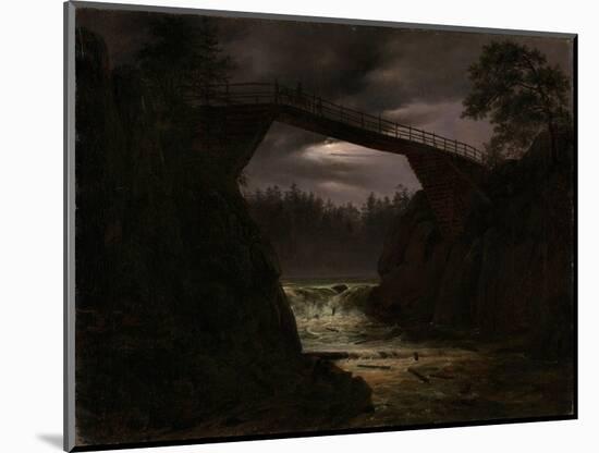 The Bridge Outside Arendal-Thomas Fearnley-Mounted Giclee Print