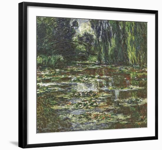 The Bridge Over the Water Lily Pond, 1905-Claude Monet-Framed Art Print