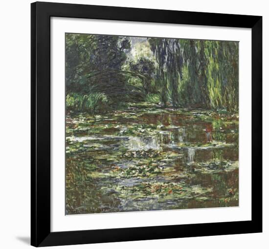 The Bridge Over the Water Lily Pond, 1905-Claude Monet-Framed Art Print