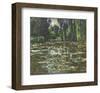 The Bridge Over the Water Lily Pond, c.1905-Claude Monet-Framed Giclee Print