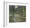 The Bridge Over the Water Lily Pond, c.1905-Claude Monet-Framed Giclee Print