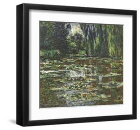 The Bridge Over the Water Lily Pond, c.1905-Claude Monet-Framed Giclee Print