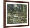 The Bridge Over the Water Lily Pond, c.1905-Claude Monet-Framed Giclee Print