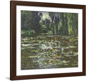 The Bridge Over the Water Lily Pond, c.1905-Claude Monet-Framed Giclee Print