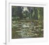 The Bridge Over the Water Lily Pond, c.1905-Claude Monet-Framed Giclee Print