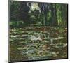 The Bridge Over the Water Lily Pond, c.1905-Claude Monet-Mounted Art Print