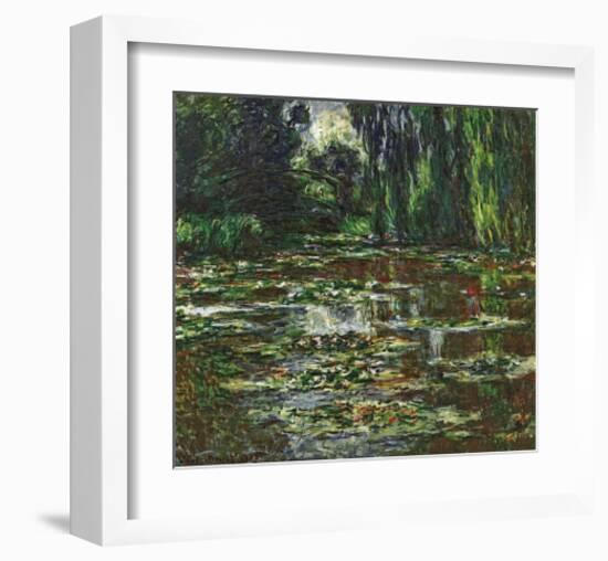 The Bridge Over the Water Lily Pond, c.1905-Claude Monet-Framed Art Print