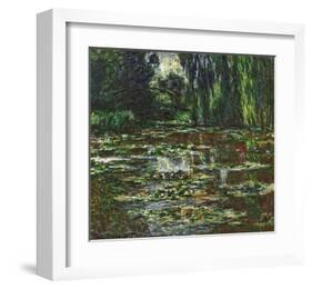 The Bridge Over the Water Lily Pond, c.1905-Claude Monet-Framed Art Print