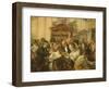 The Bridge Party-Edgar Bundy-Framed Giclee Print