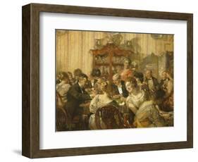 The Bridge Party-Edgar Bundy-Framed Giclee Print