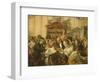 The Bridge Party-Edgar Bundy-Framed Giclee Print