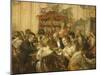 The Bridge Party-Edgar Bundy-Mounted Giclee Print