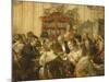 The Bridge Party-Edgar Bundy-Mounted Giclee Print
