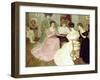 The Bridge Players-George-Charles Aid-Framed Giclee Print