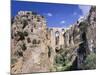 The Bridge Puente Nuevo Above the Gorge of the River Rio Guadalevin-Markus Lange-Mounted Photographic Print