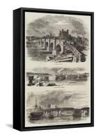 The Bridge, Rochester-null-Framed Stretched Canvas